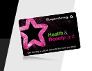 Only with your Health & Beautycard