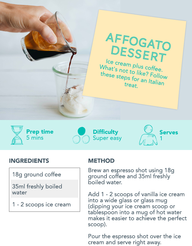Affogato Dessert