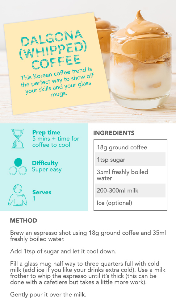 Dalgona (Whipped) Coffee