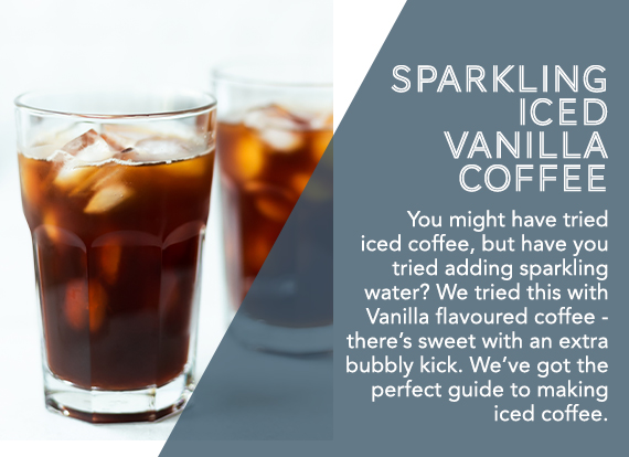 Sparkling Iced Vanilla Coffee